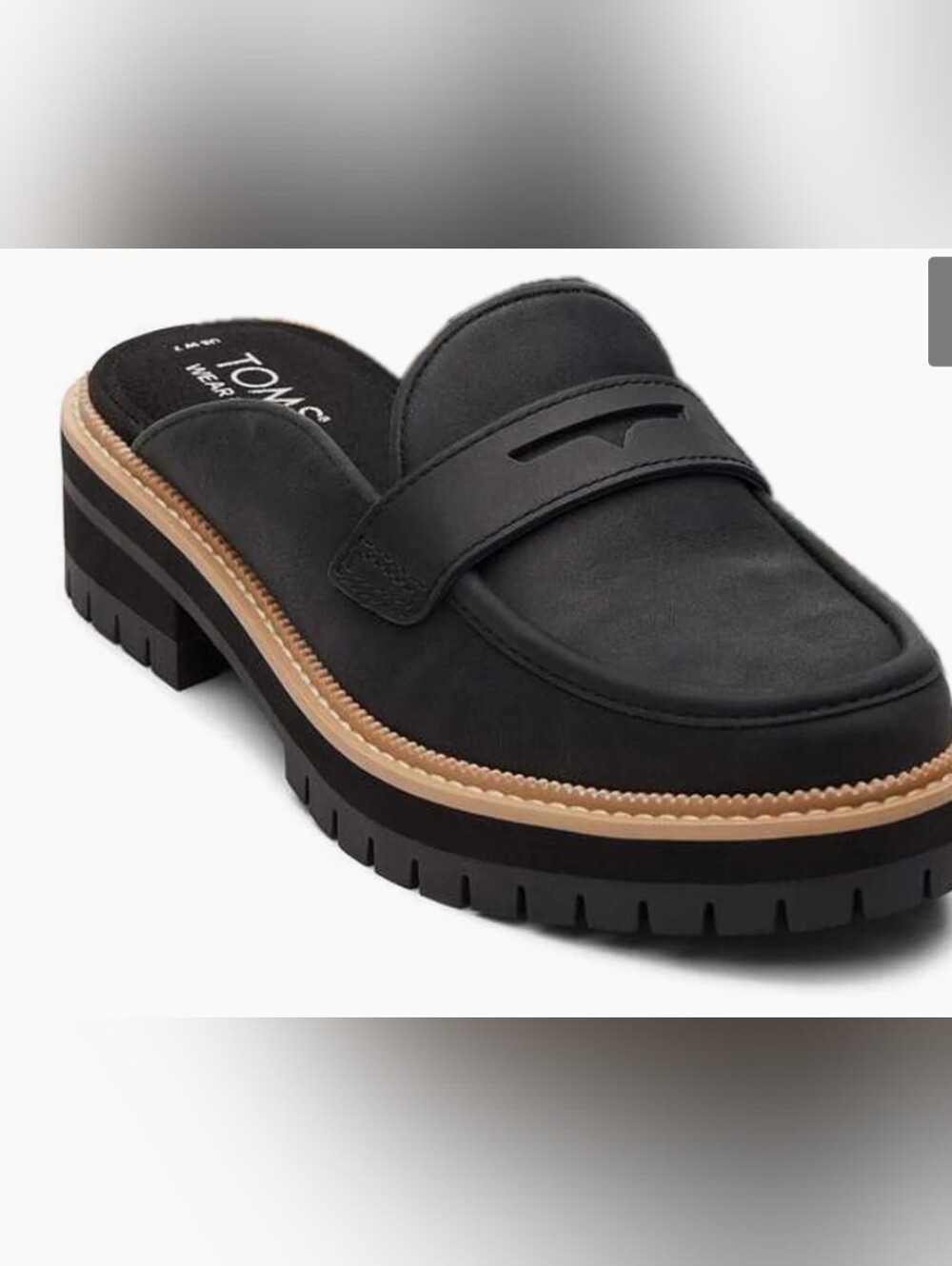 Tom's Cara Mule Shoes 8.5